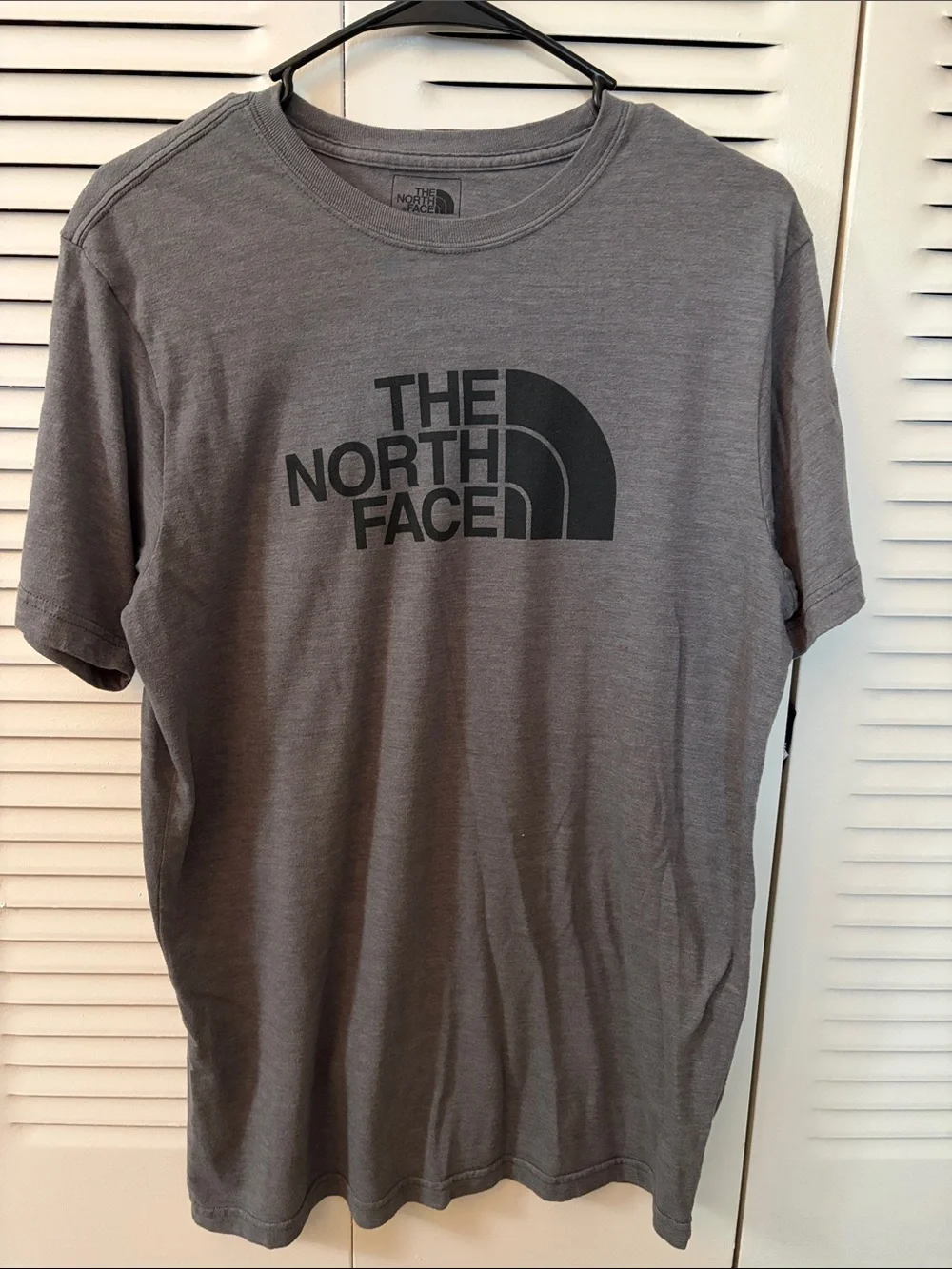 The North Face Men's Charcoal Gray Logo Tee